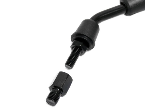 Universal Conversion Kit Screws for 8mm RH/RH Mirrors - Color: BLACK.