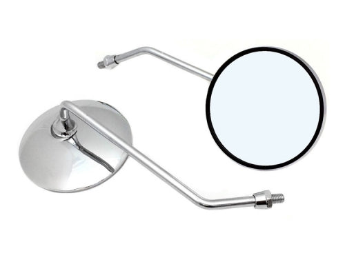 Universal Mirror Set, 8 mm RH/RH Thread - CHROME