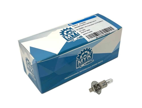 MYK Headlight bulb H1 12V 35/35W 1-Pin Connector 10 PCS/BOX