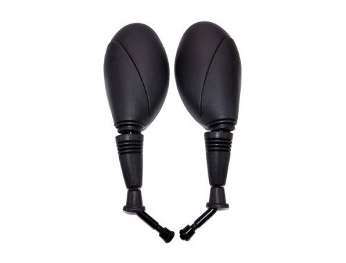 MYK Universal Mirror Set, 10mm RH/RH Thread - BLACK