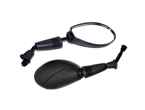 MYK Universal Mirror Set, 10mm RH/RH Thread - BLACK