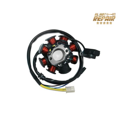 Stator de 8 Polos para Motores GY6 de 125cc/150cc - AC CDI